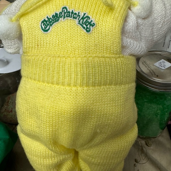 Cabbage Patch Kid Doll in Yellow Hooded Jumpsuit - Picture 4 of 8
